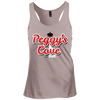 Peggys Cove Girls Racerback Tank Top, T-Shirts - Peggys Cove Lighthouse Nova Scotia