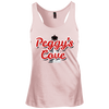 Peggys Cove Girls Racerback Tank Top, T-Shirts - Peggys Cove Lighthouse Nova Scotia