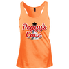 Peggys Cove Girls Racerback Tank Top, T-Shirts - Peggys Cove Lighthouse Nova Scotia