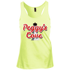 Peggys Cove Girls Racerback Tank Top, T-Shirts - Peggys Cove Lighthouse Nova Scotia