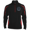 Peggys Cove Men's Sport Wicking Colorblock 1/2 Zip Jacket, Jackets - Peggys Cove Lighthouse Nova Scotia