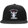 Peggys' Cove Souvenirs Flat Bill High-Profile Snapback Hat, Hats - Peggys Cove Lighthouse Nova Scotia