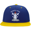 Peggys' Cove Souvenirs Flat Bill High-Profile Snapback Hat, Hats - Peggys Cove Lighthouse Nova Scotia