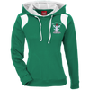 Peggys' Cove Souvenirs Ladies' Colorblock Poly Hoodie, Sweatshirts - Peggys Cove Lighthouse Nova Scotia