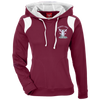 Peggys' Cove Souvenirs Ladies' Colorblock Poly Hoodie, Sweatshirts - Peggys Cove Lighthouse Nova Scotia
