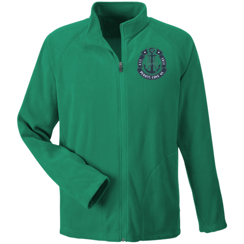 Peggys Cove Unisex Microfleece Jacket, Jackets - Peggys Cove Lighthouse Nova Scotia