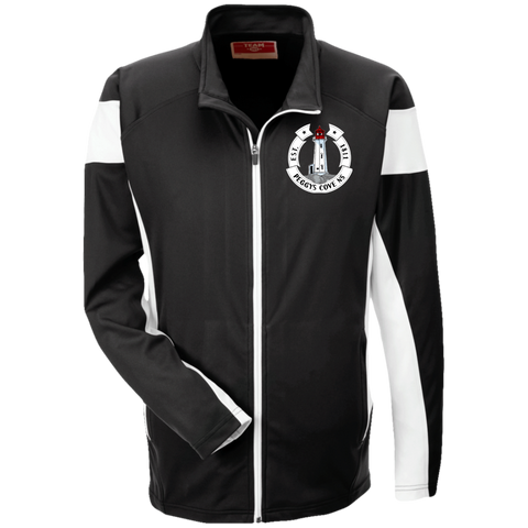 Peggys Cove Unisex Performance Colorblock Full Zip, Jackets - Peggys Cove Lighthouse Nova Scotia