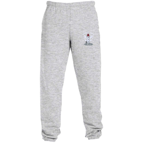 Peggys Cove Unisex Sweatpants with Pockets, Pants - Peggys Cove Lighthouse Nova Scotia