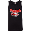 Peggys Cove Women's 100% Ringspun Cotton Tank Top, T-Shirts - Peggys Cove Lighthouse Nova Scotia