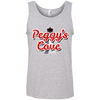 Peggys Cove Women's 100% Ringspun Cotton Tank Top, T-Shirts - Peggys Cove Lighthouse Nova Scotia