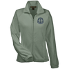 Peggys Cove Women's Fleece Jacket, Jackets - Peggys Cove Lighthouse Nova Scotia
