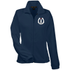 Peggys Cove Women's Fleece Jacket, Jackets - Peggys Cove Lighthouse Nova Scotia