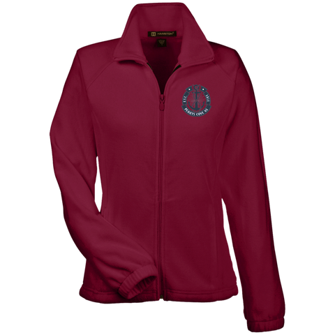 Peggys Cove Women's Fleece Jacket, Jackets - Peggys Cove Lighthouse Nova Scotia