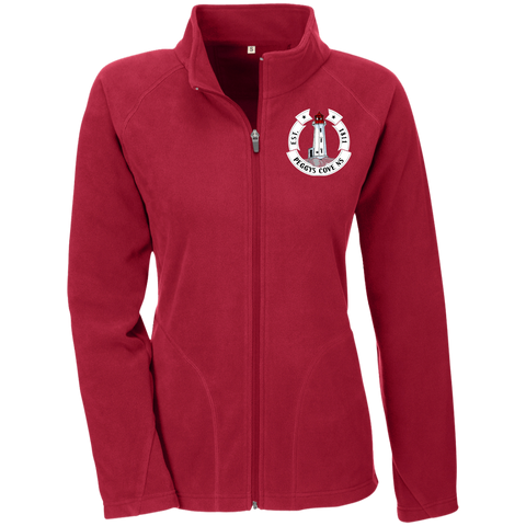 Peggys Cove Women's Microfleece Jacket, Jackets - Peggys Cove Lighthouse Nova Scotia