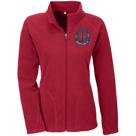 Peggys Cove Women's Microfleece Jacket, Jackets - Peggys Cove Lighthouse Nova Scotia