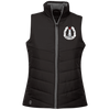 Peggys Cove Womens Quilted Vest, Jackets - Peggys Cove Lighthouse Nova Scotia