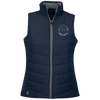 Peggys Cove Womens Quilted Vest, Jackets - Peggys Cove Lighthouse Nova Scotia