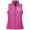 Peggys Cove Womens Quilted Vest, Jackets - Peggys Cove Lighthouse Nova Scotia