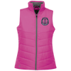 Peggys Cove Womens Quilted Vest, Jackets - Peggys Cove Lighthouse Nova Scotia