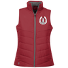 Peggys Cove Womens Quilted Vest, Jackets - Peggys Cove Lighthouse Nova Scotia