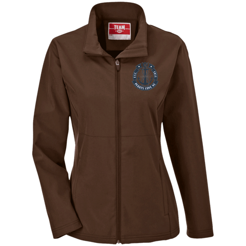 Peggys Cove womens Soft Shell Jacket, Jackets - Peggys Cove Lighthouse Nova Scotia