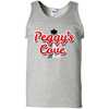 Women's 100% Cotton Tank Top, T-Shirts - Peggys Cove Lighthouse Nova Scotia