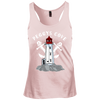 Peggys Cove Girls Racerback Tank Top, T-Shirts - Peggys Cove Lighthouse Nova Scotia