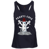 Peggys Cove Girls Racerback Tank Top, T-Shirts - Peggys Cove Lighthouse Nova Scotia