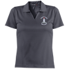 Peggy's Cove Ladies' Dri-Mesh Short Sleeve Polo, Polo Shirts - Peggys Cove Lighthouse Nova Scotia
