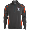 Peggys Cove Men's Sport Wicking Colorblock 1/2 Zip Jacket, Jackets - Peggys Cove Lighthouse Nova Scotia