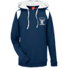 Peggys' Cove Souvenirs Colorblock Poly Hoodie, Sweatshirts - Peggys Cove Lighthouse Nova Scotia