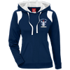 Peggys' Cove Souvenirs Ladies' Colorblock Poly Hoodie, Sweatshirts - Peggys Cove Lighthouse Nova Scotia