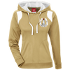 Peggys' Cove Souvenirs Ladies' Colorblock Poly Hoodie, Sweatshirts - Peggys Cove Lighthouse Nova Scotia