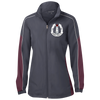 Peggys' Cove Souvenirs Ladies' Piped Colorblock Windbreaker, Warm Ups - Peggys Cove Lighthouse Nova Scotia