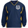 Peggys' Cove Souvenirs Tipped V-Neck Windshirt, Jackets - Peggys Cove Lighthouse Nova Scotia