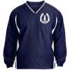 Peggys' Cove Souvenirs Tipped V-Neck Windshirt, Jackets - Peggys Cove Lighthouse Nova Scotia