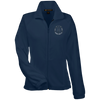 Peggys Cove Women's Fleece Jacket, Jackets - Peggys Cove Lighthouse Nova Scotia