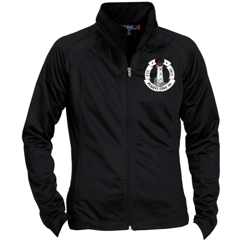 LSPeggys' Cove Souvenirs  Ladies' Raglan Sleeve Warmup Jacket, Jackets - Peggys Cove Lighthouse Nova Scotia