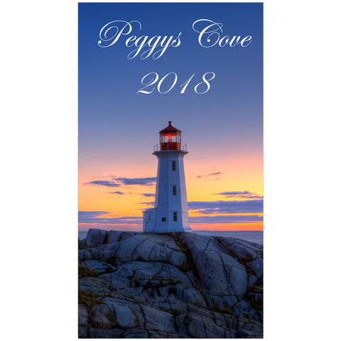 Peggy's Cove 2018 Calendar,  - Peggys Cove Lighthouse Nova Scotia