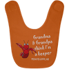 Peggys Cove Keeper Baby Bib, Accessories - Peggys Cove Lighthouse Nova Scotia