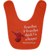 Peggys Cove Keeper Baby Bib, Accessories - Peggys Cove Lighthouse Nova Scotia