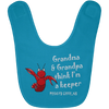 Peggys Cove Keeper Baby Bib, Accessories - Peggys Cove Lighthouse Nova Scotia