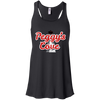 Peggys Cove Ladies Flowy Racerback Tank, T-Shirts - Peggys Cove Lighthouse Nova Scotia