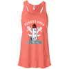 Peggys Cove Ladies Flowy Racerback Tank, T-Shirts - Peggys Cove Lighthouse Nova Scotia