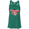 Peggys Cove Ladies Flowy Racerback Tank, T-Shirts - Peggys Cove Lighthouse Nova Scotia