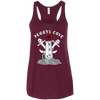 Peggys Cove Ladies Flowy Racerback Tank, T-Shirts - Peggys Cove Lighthouse Nova Scotia