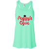 Peggys Cove Ladies Flowy Racerback Tank, T-Shirts - Peggys Cove Lighthouse Nova Scotia