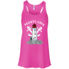 Peggys Cove Ladies Flowy Racerback Tank, T-Shirts - Peggys Cove Lighthouse Nova Scotia