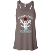 Peggys Cove Ladies Flowy Racerback Tank, T-Shirts - Peggys Cove Lighthouse Nova Scotia