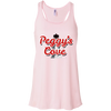 Peggys Cove Ladies Flowy Racerback Tank, T-Shirts - Peggys Cove Lighthouse Nova Scotia